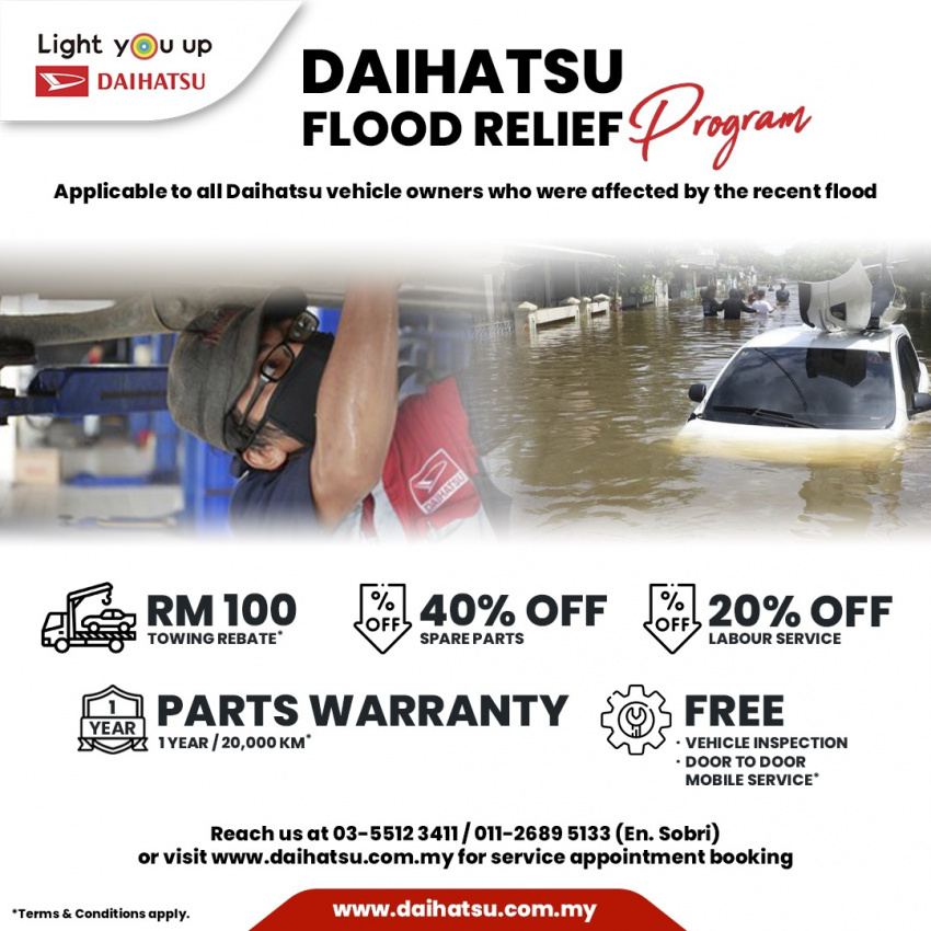 autos, cars, commercial vehicles, daihatsu, automotive, commercial vehicles, daihatsu malaysia sdn bhd, hino, malaysia, trucks, is your daihatsu affected by the flood?