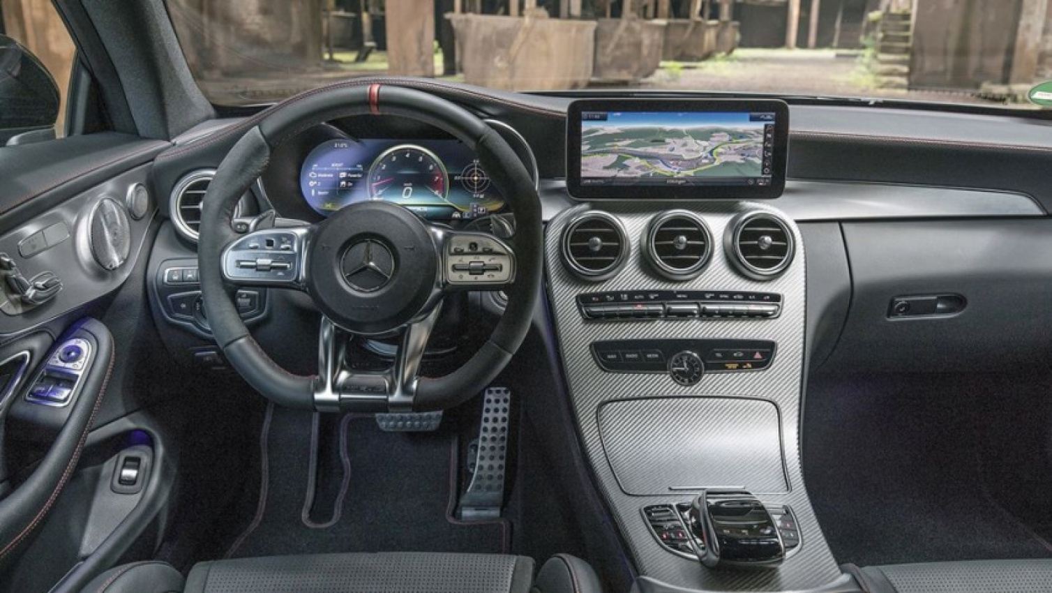 autos, cars, hp, mercedes-benz, mg, amg, auto news, c-class, c43, mercedes, mercedes amg, mercedes-amg c43, the new mercedes-amg c43- 390 hp, supersport display, and virtual race engineer