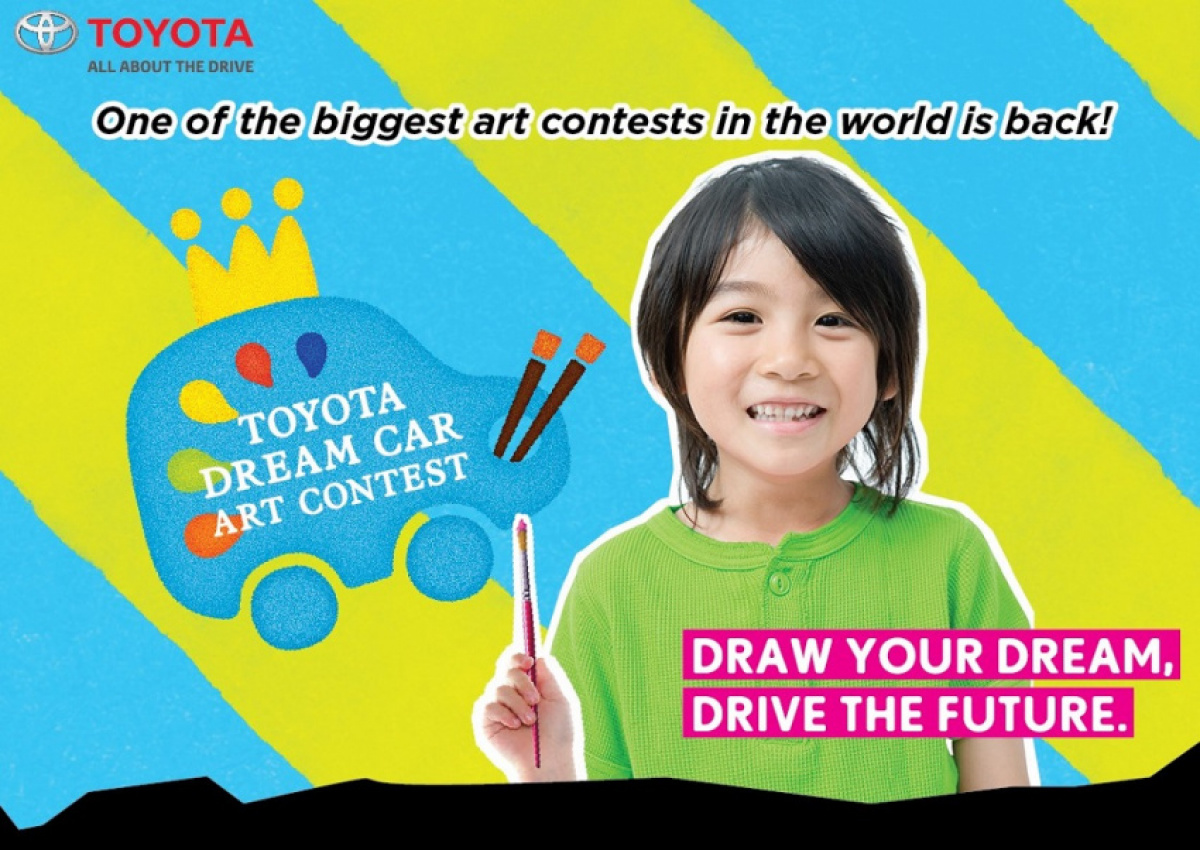autos, car brands, cars, toyota, corporate social responsibility, global, malaysia, toyota motor corporation, umw toyota motor, toyota dream car art contest is open for entry submission