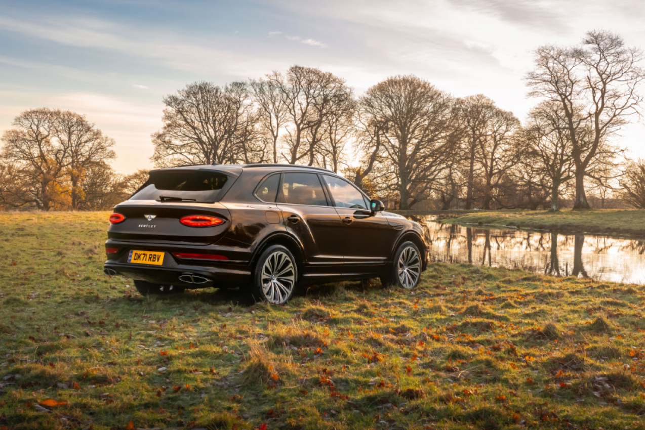 autos, bentley, cars, bentley bentayga, car news, car price, cars on sale, electric vehicle, manufacturer news, three new bentley bentayga specifications designed for angling, equestrian activities and dogs