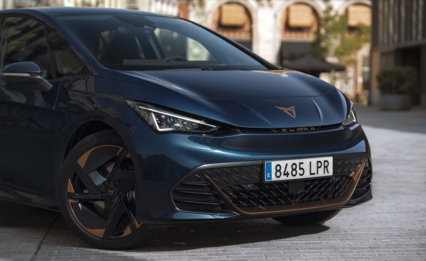 autos, cars, cupra, car news, car specification, cars on sale, electric vehicle, manufacturer news, cupra born on sale now from £33,735 – but lower-cost option is coming soon