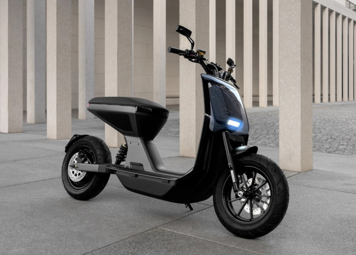 autos, cars, new high-speed german electric scooter offers modern styling, breaks from competitors
