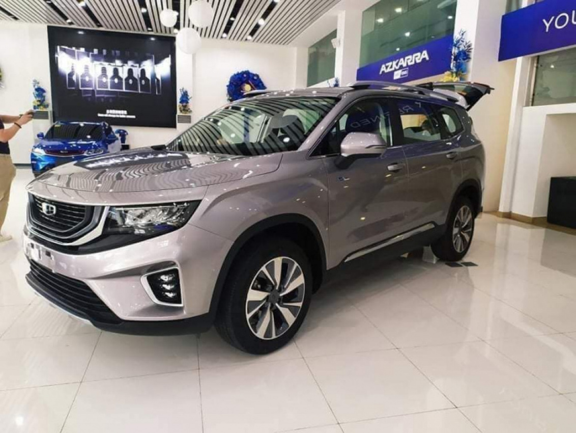 autos, cars, reviews, geely haoyue, geely okavango, insights, proton, proton 7-seater, proton x90, proton x90 to come with a mild hybrid system? - it sure seems like it!