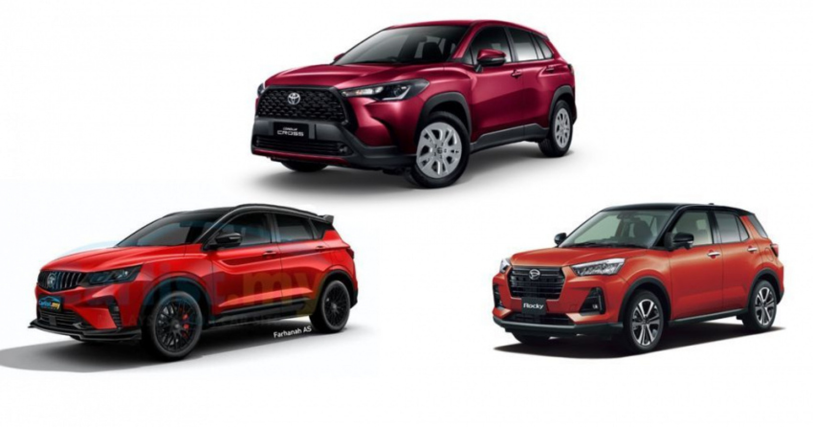 autos, cars, reviews, toyota, corolla cross, d55l, insights, perodua, perodua suv, proton, proton x50, toyota corolla cross, x50, x50 malaysia, enter the toyota corolla cross, another hotly anticipated suv like the x50 and d55l