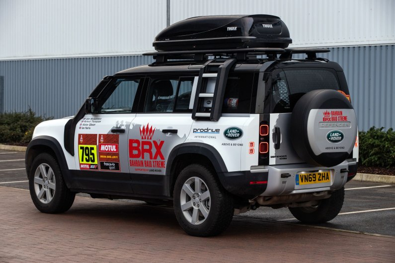autos, cars, land rover, car news, formula, land rover defender, manufacturer news, motorsport, rally, land rover defender to play supporting role in 2021 dakar rally