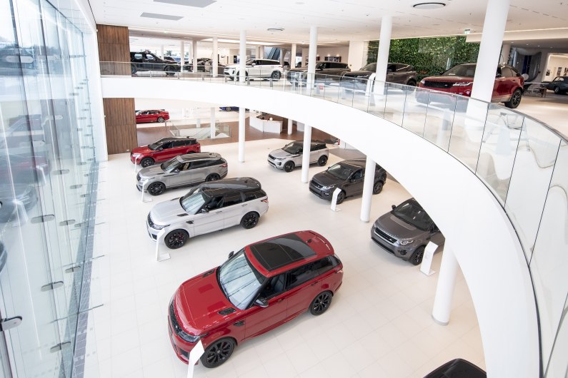 autos, cars, jaguar, land rover, car news, new flagship jaguar land rover store opens in london