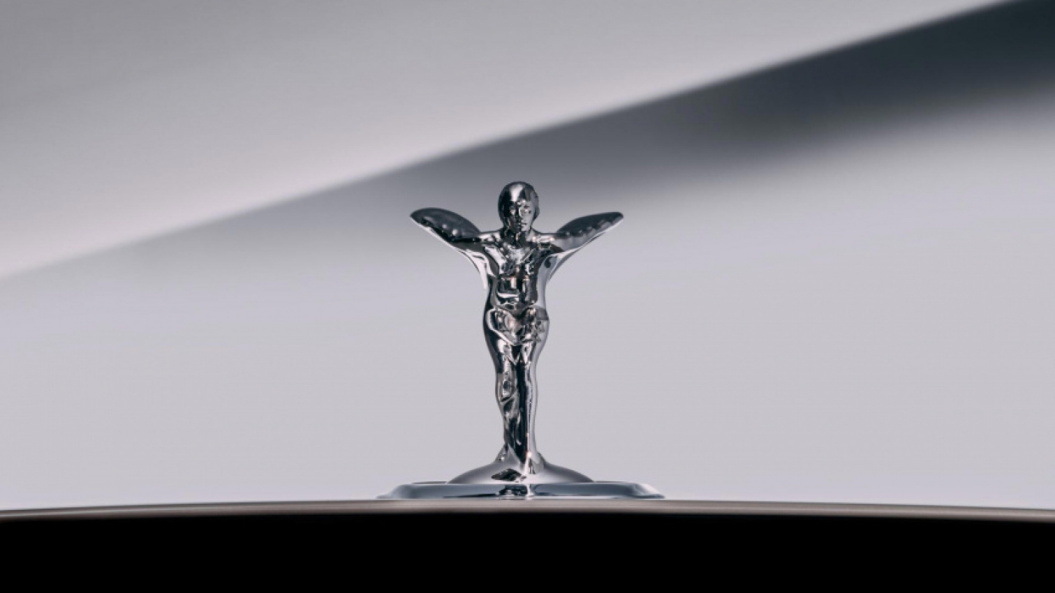 autos, cars, rolls-royce, spirit of ecstasy redesigned for new electric rolls-royce spectre