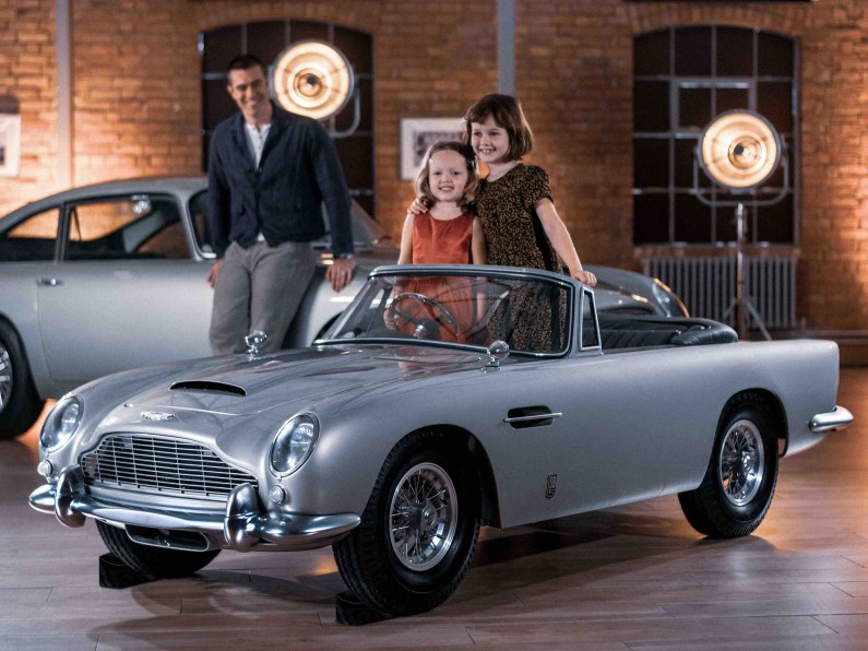 aston martin, autos, cars, car news, premium brand, review, aston martin makes £54k electric toy car shaped like a db5