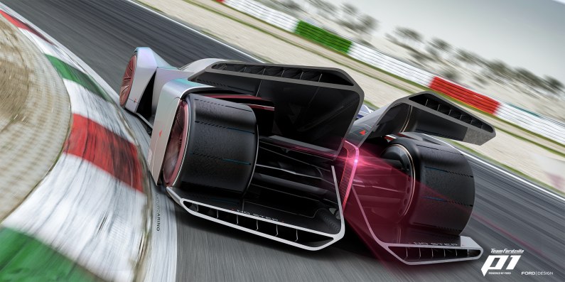 autos, cars, ford, car news, ford reveals virtual race car designed with help from gamers