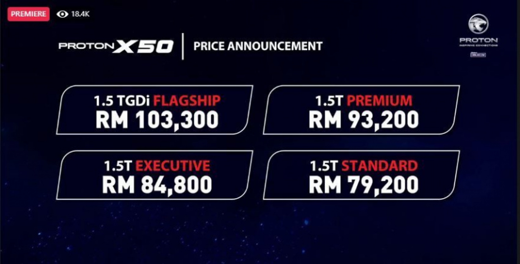 autos, cars, auto news, geely, proton x50, x50, x50 booking, x50 launch, x50 malaysia, x50 preview, the proton x50 is officially here – 4 variants, priced from rm79,200 onwards