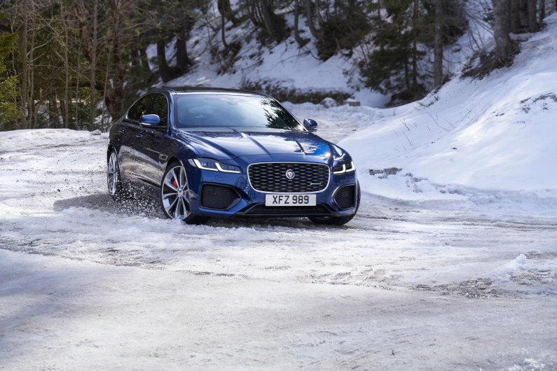 autos, cars, jaguar, android, car news, hybrid cars, android, jaguar updates xe and xf saloons with new mild-hybrid tech and infotainment system