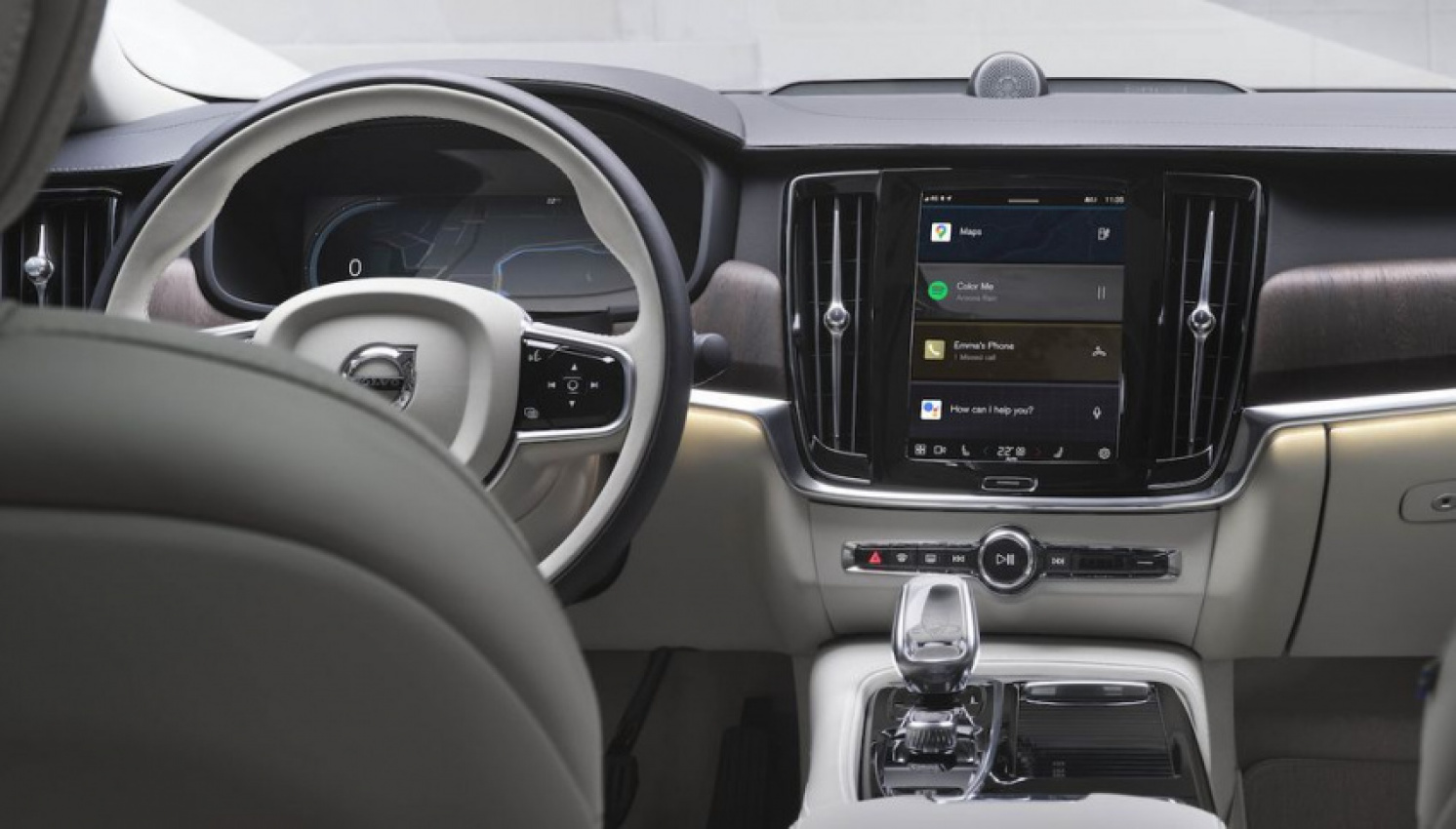 autos, cars, google, volvo, android, auto news, google assistant, infotainment, s90, v90, xc40, xc60, android, volvo’s new infotainment system makes the car one big android phone