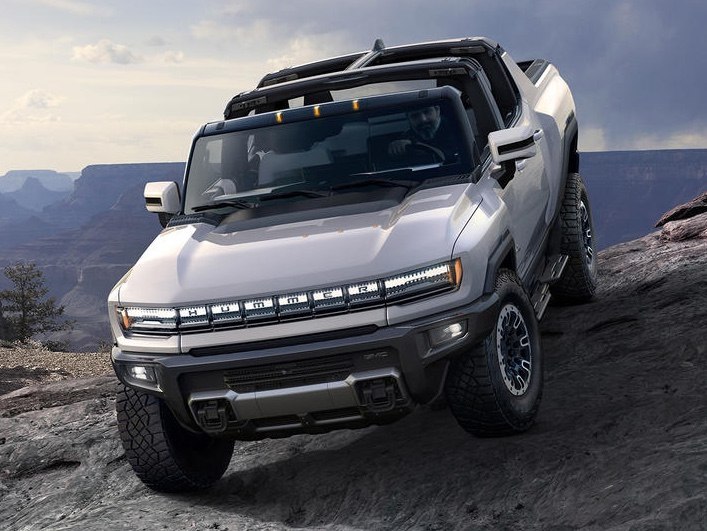 autos, cars, hp, hummer, car news, electric vehicle, review, hummer rebrands with a near-1000bhp electric truck