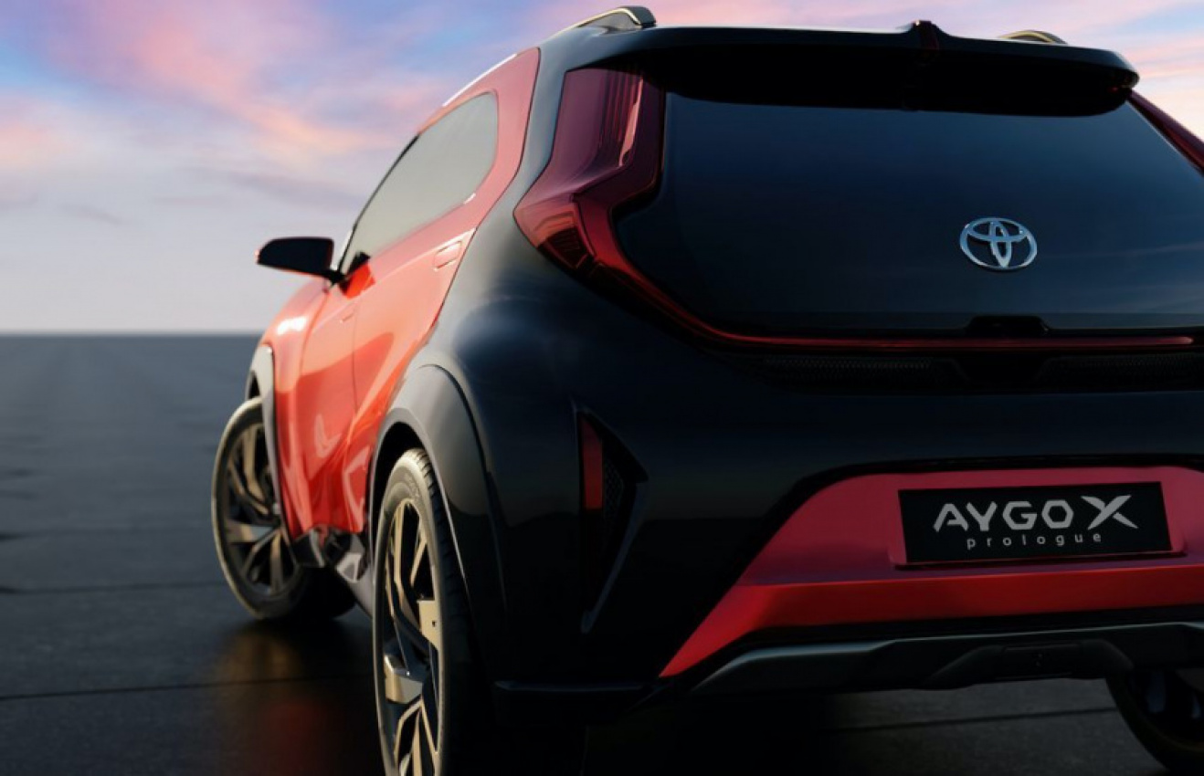 autos, cars, toyota, auto news, aygo, aygo x, city car, concept, crossover, europe, prologue, tnga-b, yaris, the aygo x prologue is toyota's reinvention of the city car, and it's awesome