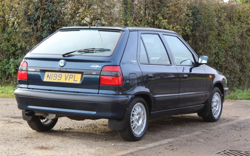 autos, cars, car news, classic car, economical-brand, review, this 25 year-old skoda has covered just 780 miles