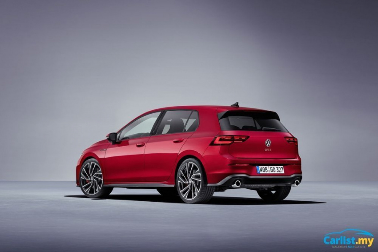 autos, cars, volkswagen, android, auto news, golf gti, mk8, r-line, volkswagen golf, android, teaser volkswagen golf mk8 2021 dipertontonkan – gti dan r-line versi ckd?