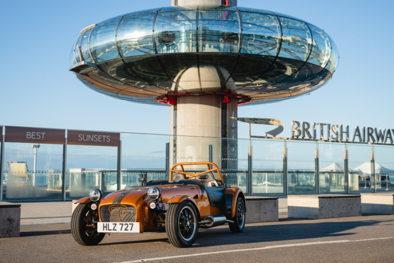 autos, cars, caterham, car news, car price, car specification, cars on sale, classic car, manufacturer news, caterham opens world’s highest dealership on brighton seafront
