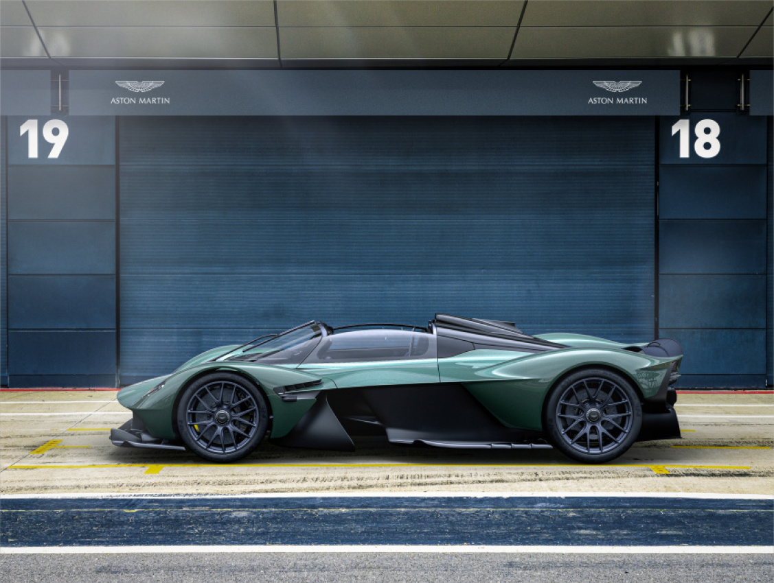 aston martin, autos, cars, car news, car price, cars on sale, manufacturer news, aston martin reveals the valkyrie spider, a convertible with f1 technology