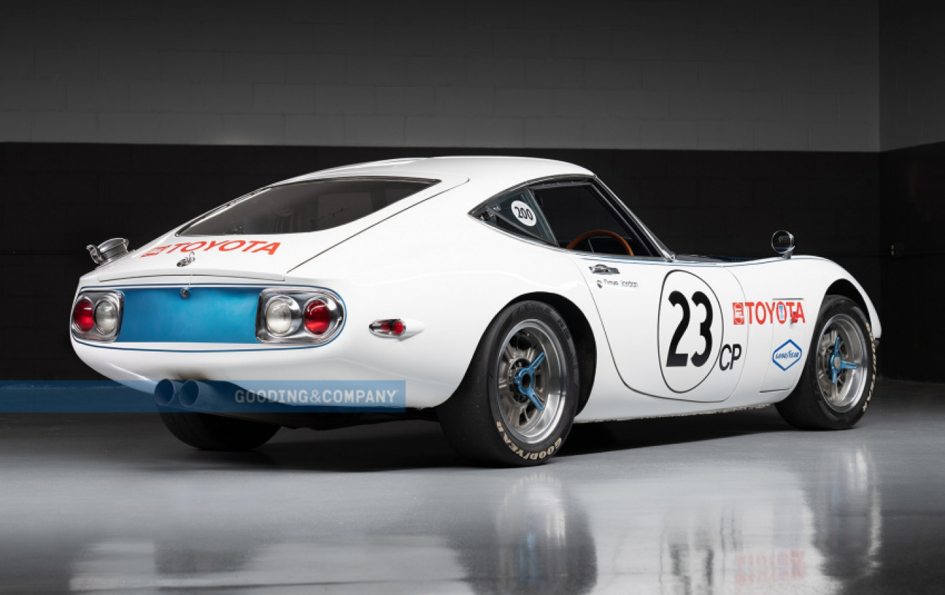 autos, cars, shelby, toyota, for sale: 1967 toyota 2000gt carroll shelby race car, 1 of 3 ever made