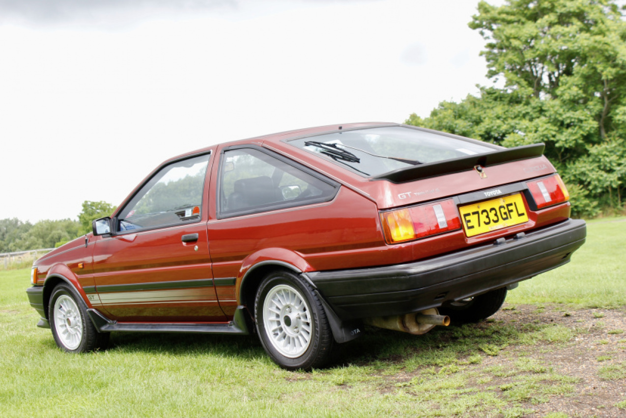 autos, cars, toyota, car news, car price, car show, classic car, manufacturer news, one-owner toyota corolla from 1987 fetches £46,250 at auction