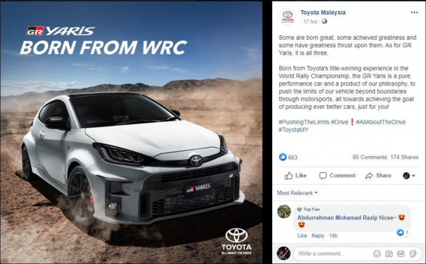 autos, cars, reviews, gr yaris, insights, toyota malaysia, the biggest indication yet that the gr yaris is coming to malaysia soon