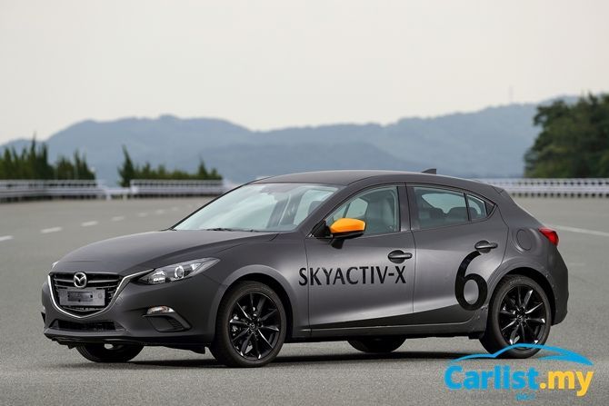 autos, cars, mazda, reviews, insights, mazda 3, hiding inside this normal looking mazda 3 prototype is the saviour of combustion engines