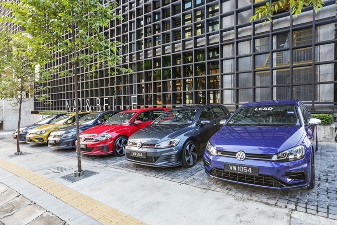 autos, cars, reviews, volkswagen, golf, golf gti, golf r, golf r-line, golf tsi, gti, insights, volkswagen golf, a sampling of the volkswagen golf family - from tsi to r