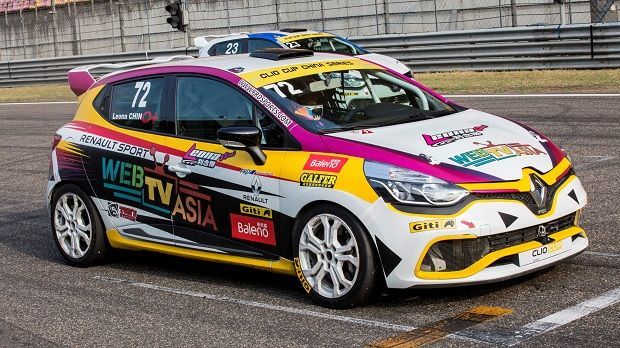 autos, cars, auto news, clio, clio rs, cup, renault, renault clio cup china, leona chin takes home two second place finishes in shanghai