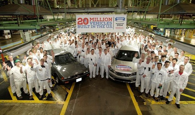 autos, cars, honda, auto news, honda hits 100 million mark in just over 5 decades