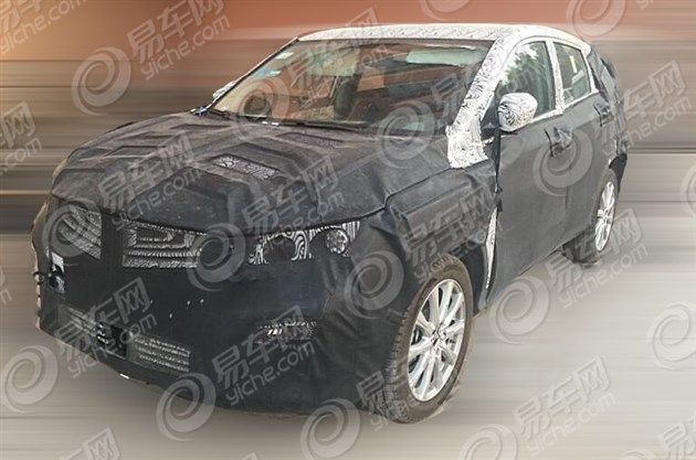autos, cars, geely, auto news, geely sx11, sx11, spyshot: all-new 2018 geely b-segment suv spotted, features new bma platform
