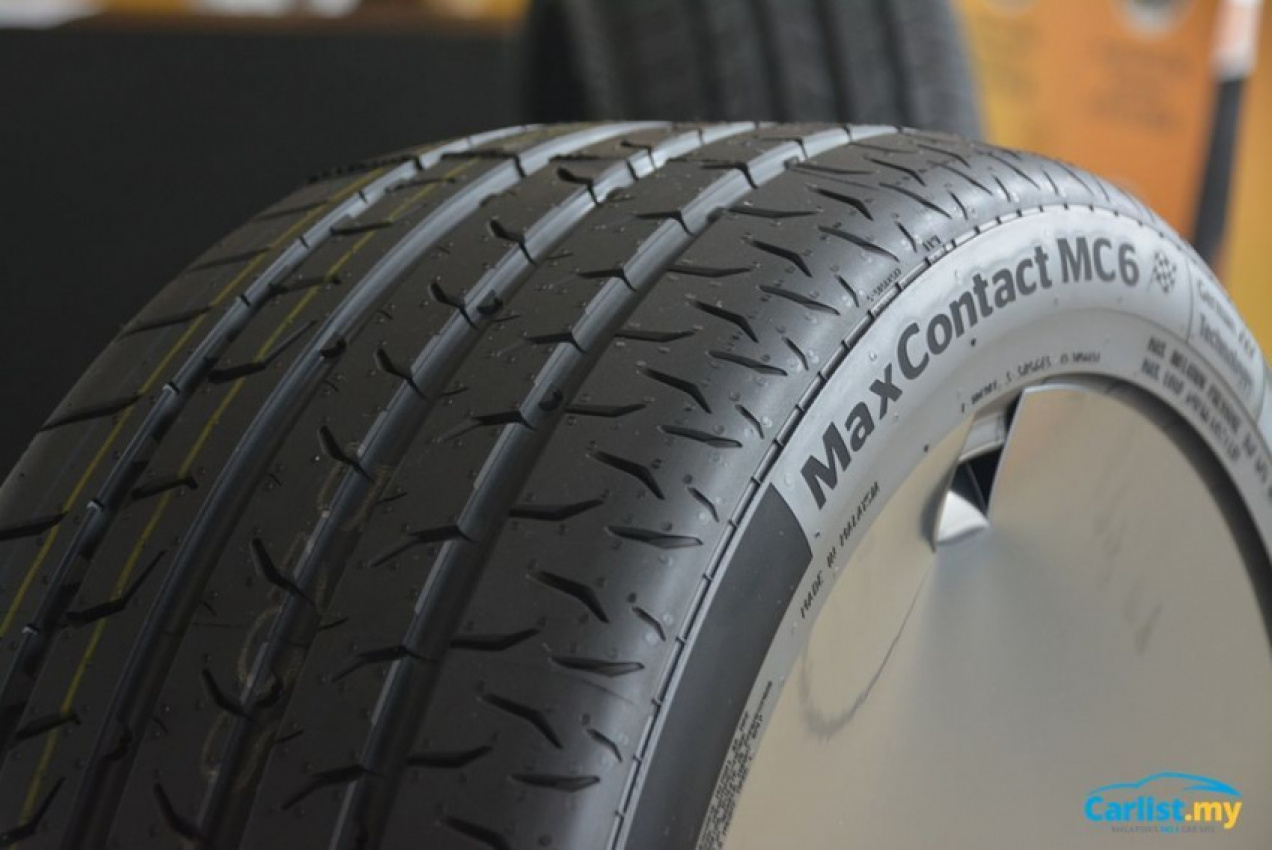 autos, cars, auto news, continental, continental maxcontact mc6, maxcontact, mc6, continental maxcontact mc6 tyres launched in malaysia; 2-4 metres shorter wet braking distance