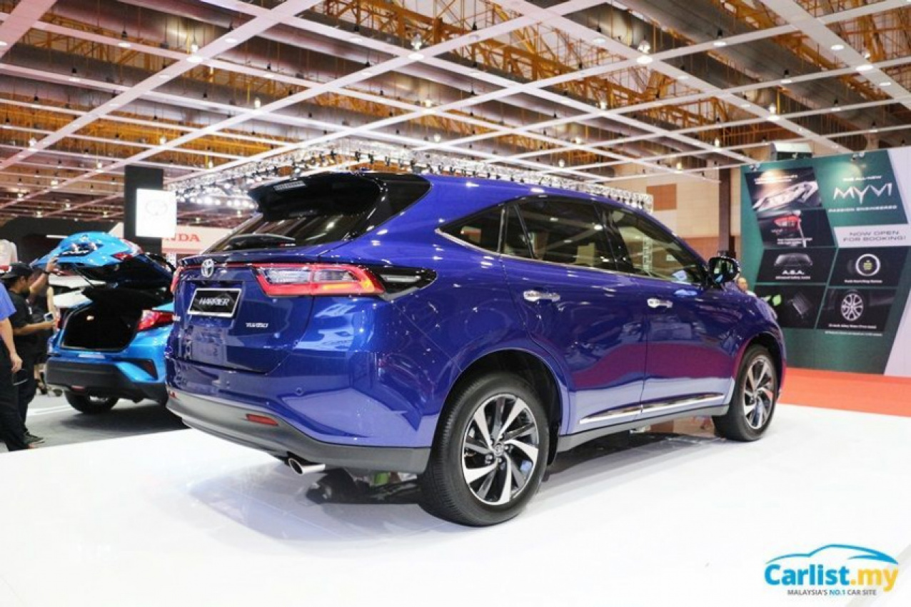 autos, cars, toyota, auto news, harrier, mai autoshow, toyota harrier, officially imported 2018 toyota harrier now in malaysia – from rm238,000, tentative full specs here