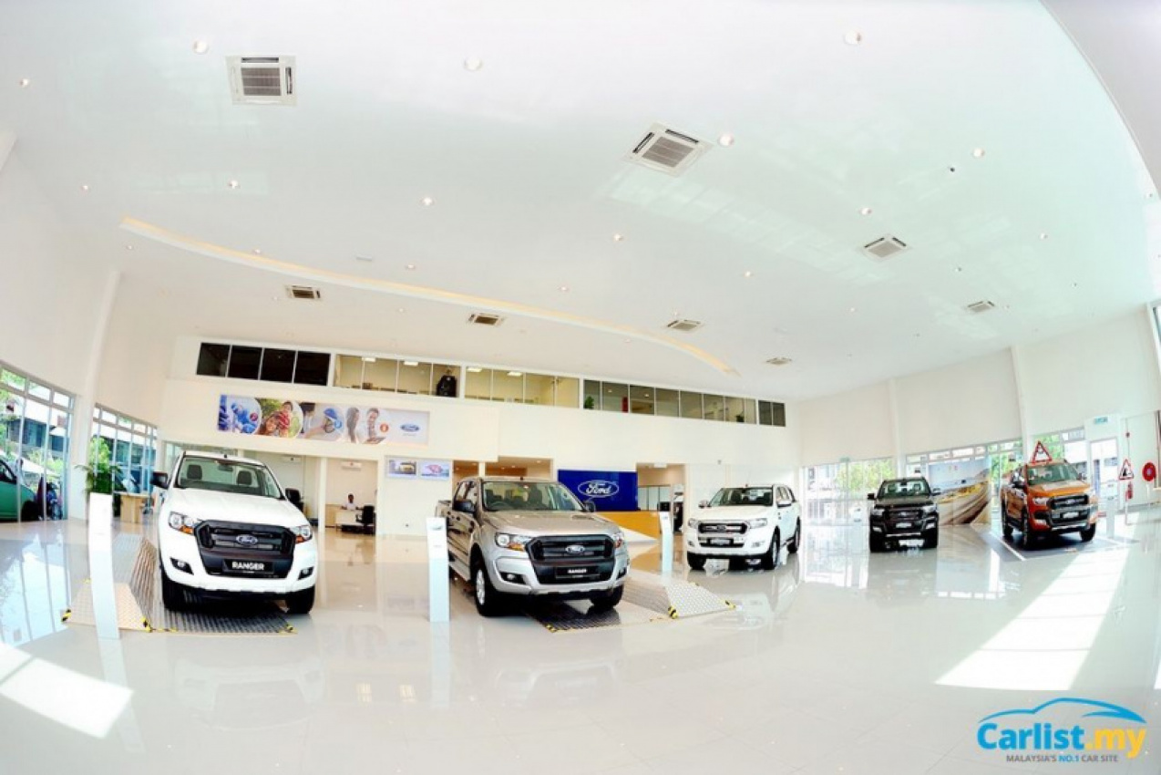 autos, cars, ford, auto news, new ford showroom opens its doors in kuching