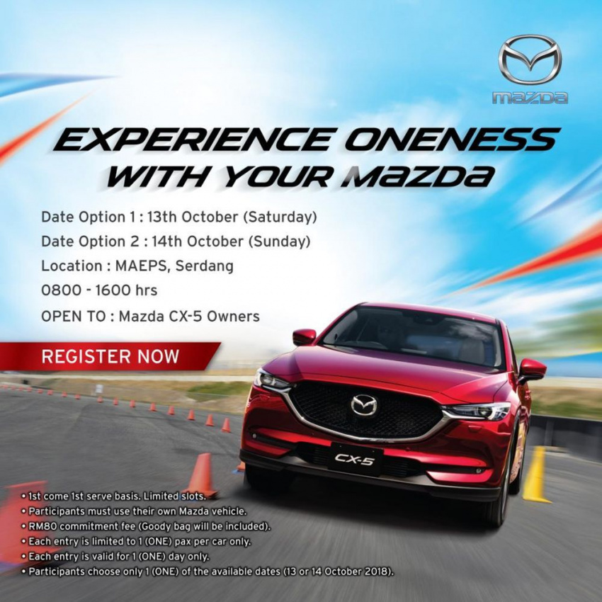 autos, cars, mazda, auto news, cx-5, mazda cx-5, mazdasports academy for cx-5 owners – 13th and 14th october 2018