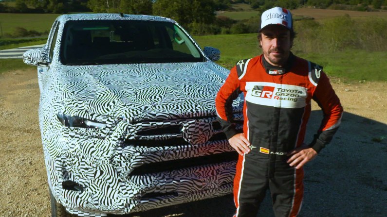 autos, cars, toyota, car news, toyota hilux, fernando alonso tests new toyota hilux ahead of launch