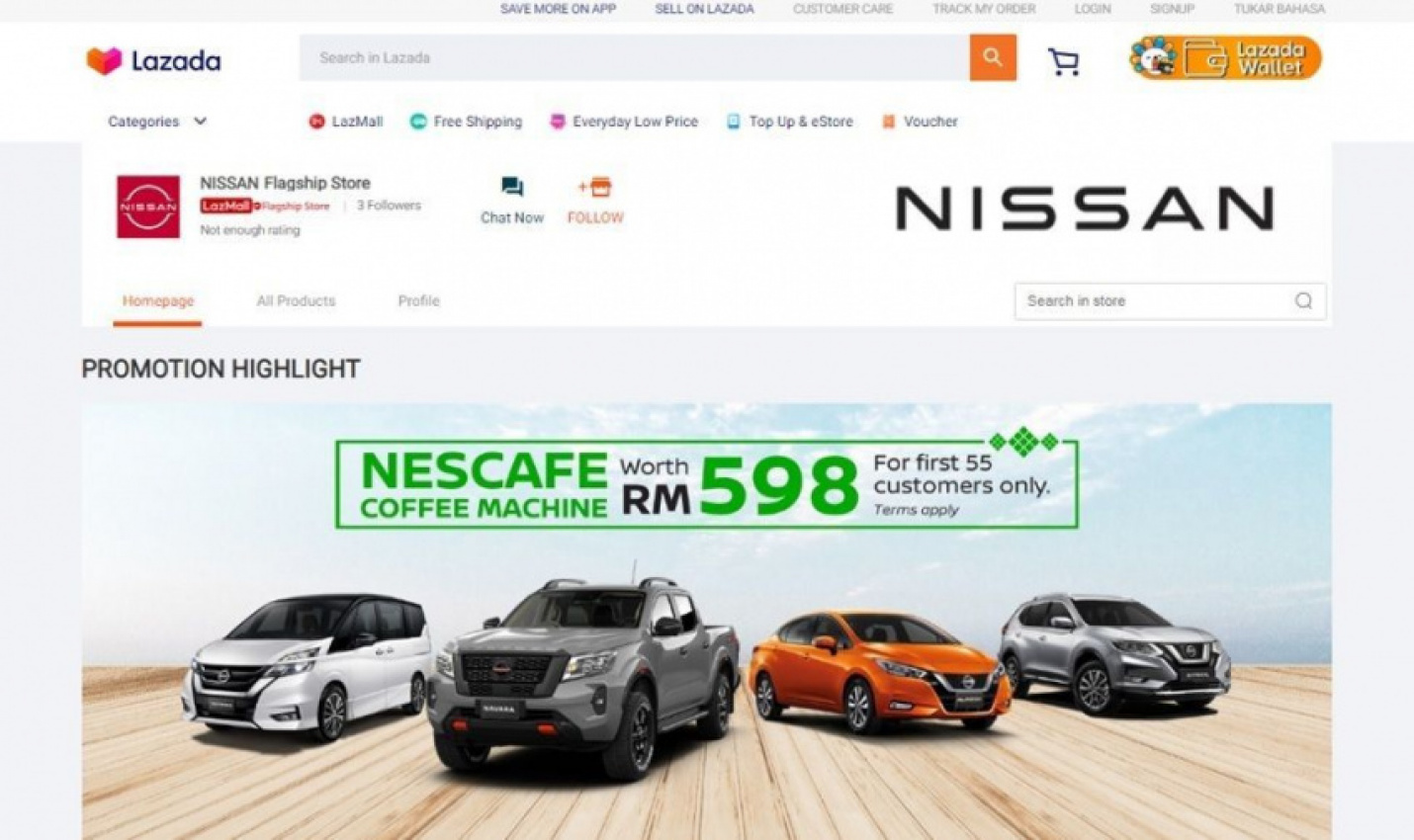 autos, cars, nissan, auto news, e-commerce, edaran tan chong motor, lazada, you can now buy a nissan on lazada!