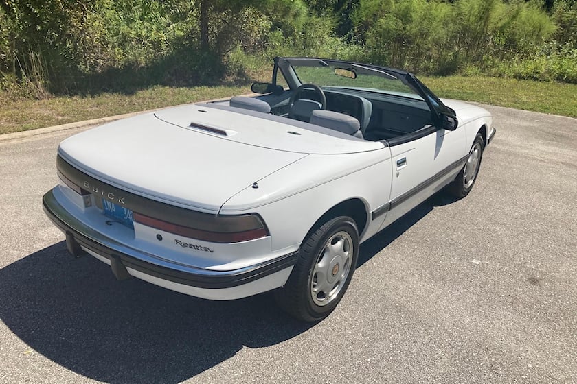auctions, autos, buick, cars, car culture, for sale, luxury, weekly treasure: 1991 buick reatta convertible