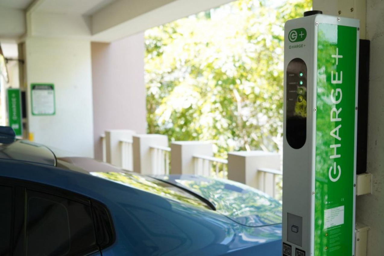 autos, cars, 11kw ac, auto news, charging station, ev, hbd, land transport authority, singapore, singapore puts up 5 ev charge points at public hbd car parks on their way to 60k