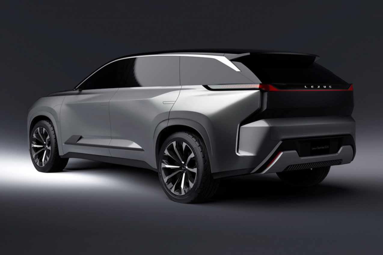 auto news, autos, cars, lexus, electric, lexus electrified suv, here's a better look at the lexus electrified suv