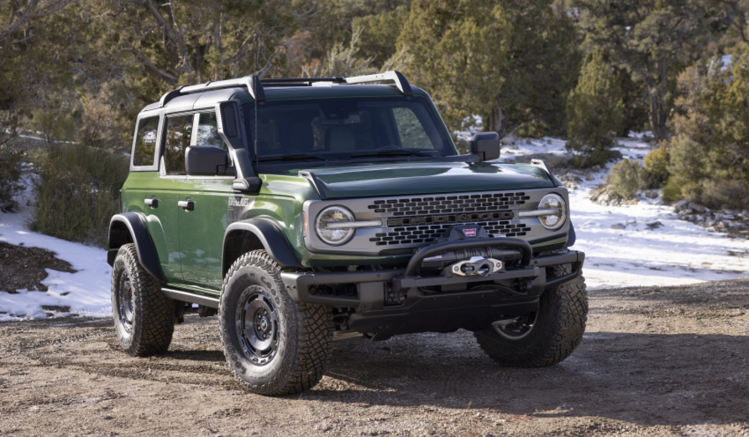 autos, cars, ford, ford bronco, ford bronco everglades appears online and at chicago auto show