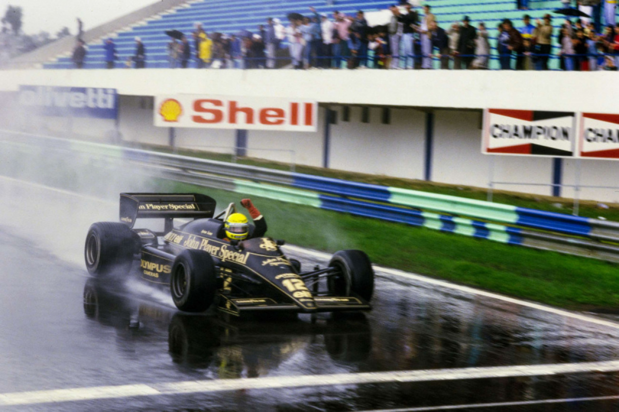 autos, cars, 78mm, ayrton senna, f1 1985, formula 1, members meeting, looking after ayrton senna's first f1 winner
