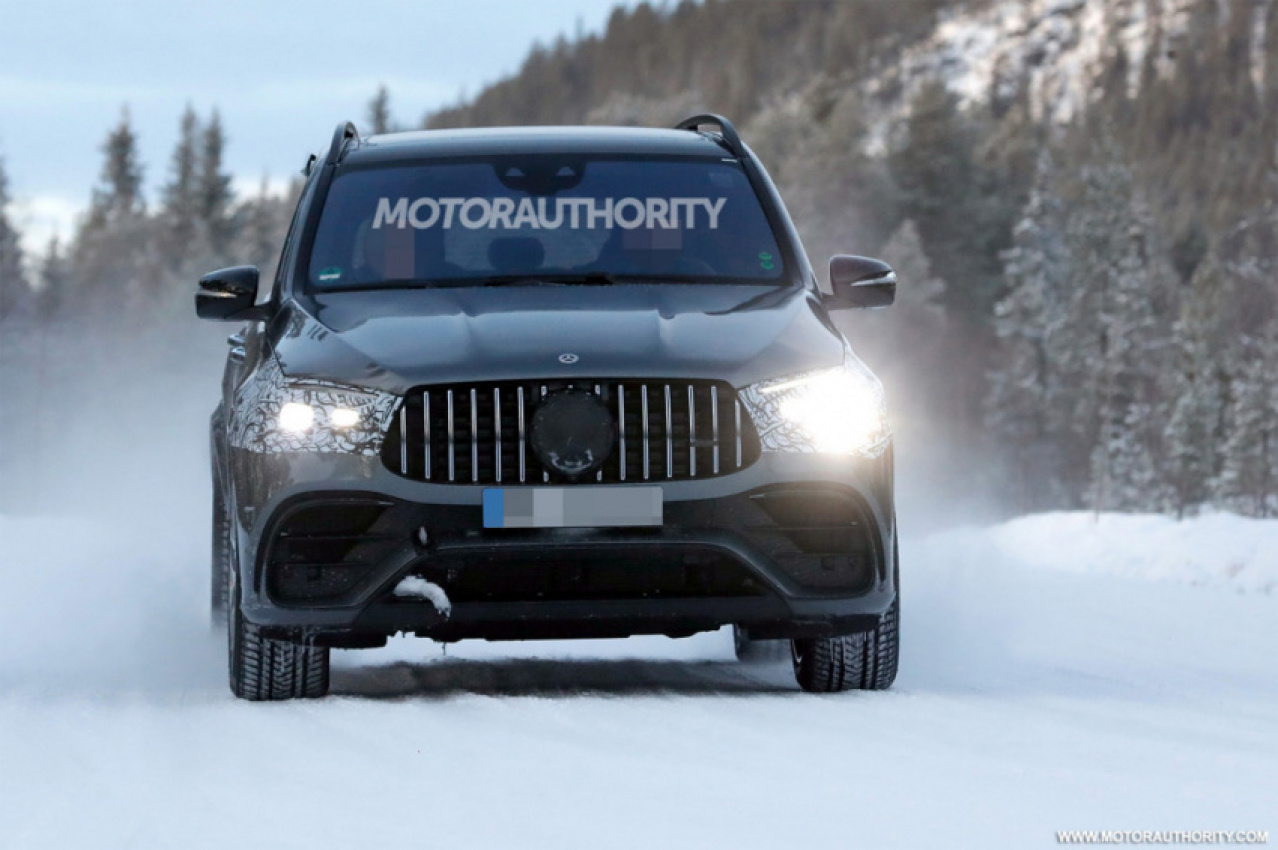 autos, cars, mercedes-benz, mg, luxury cars, mercedes, mercedes-benz gle class news, mercedes-benz news, performance, spy shots, suvs, 2024 mercedes-benz amg gle 63 spy shots: mid-cycle update in the works