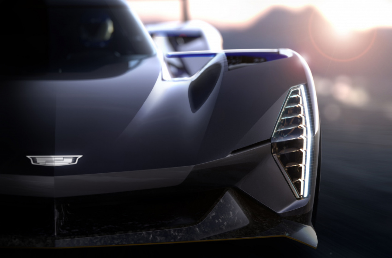 autos, cadillac, cars, more racing, racing, cadillac teases new gtp race project for imsa, 24 hours of le mans in video