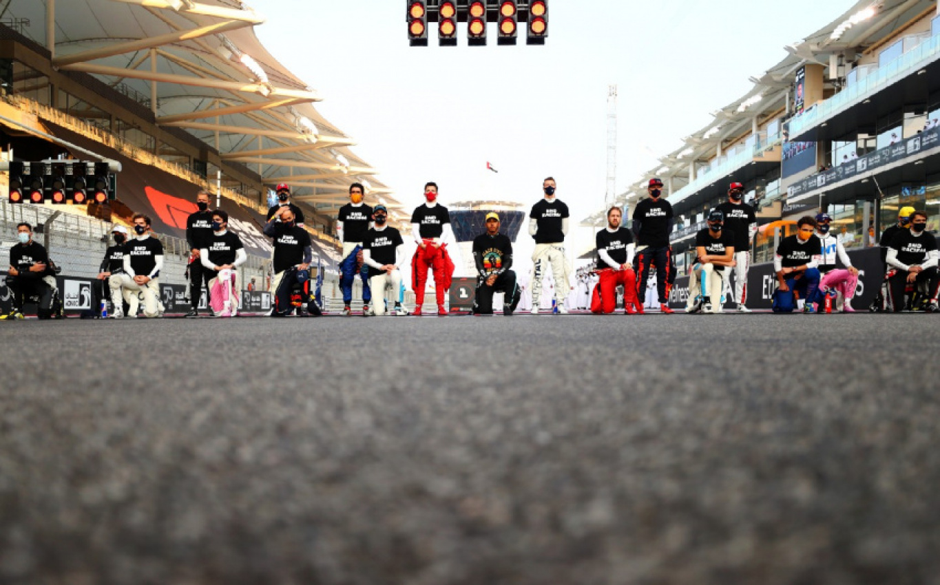 autos, cars, motor sport, formula one, lewis hamilton, racism, stefano domenicali, formula one drops taking the knee anti-racism gesture before races