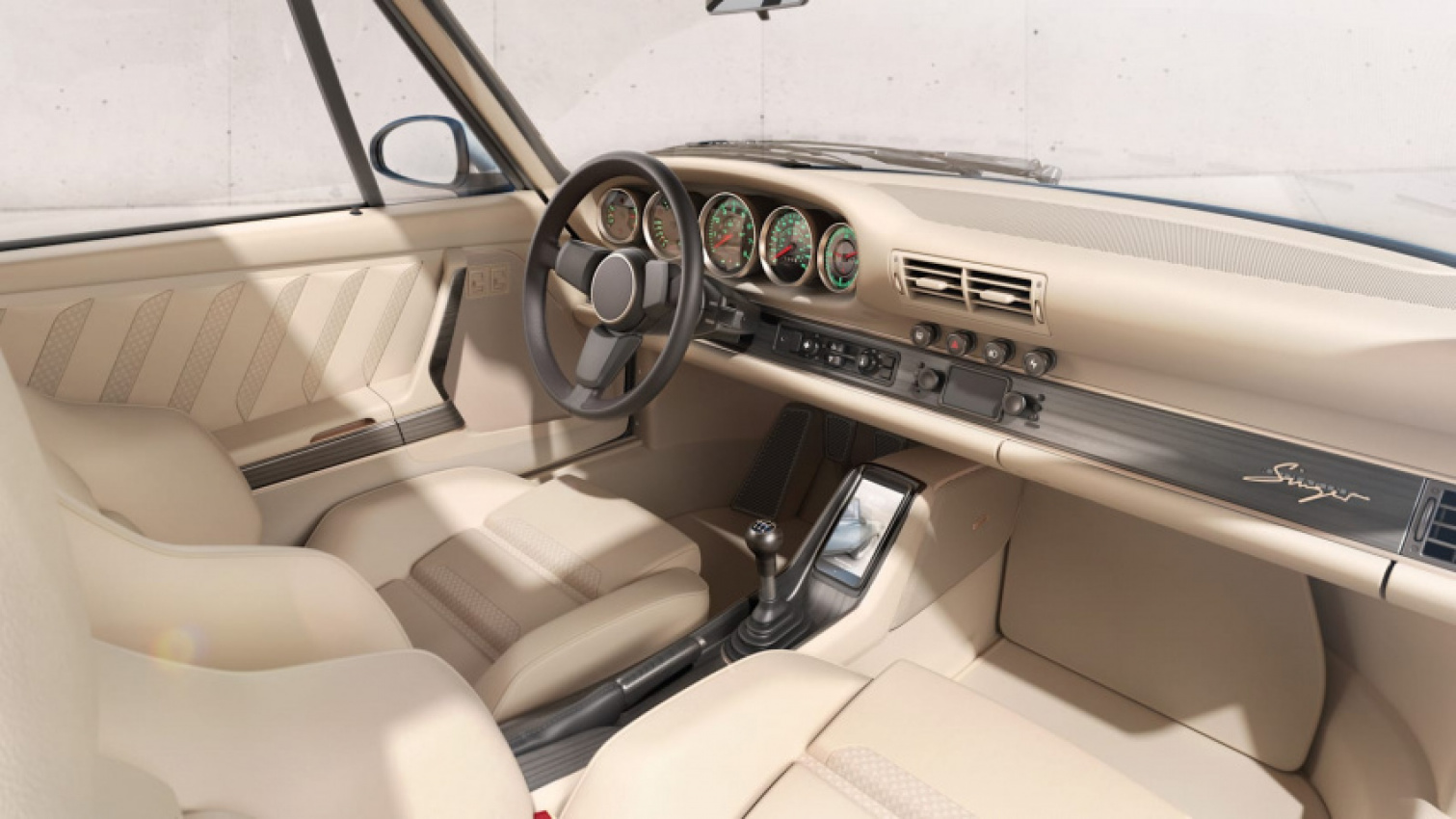 autos, cars, porsche, classics, coupe, design/style, luxury, performance, singer reveals turbo study as latest porsche 911 reimagining
