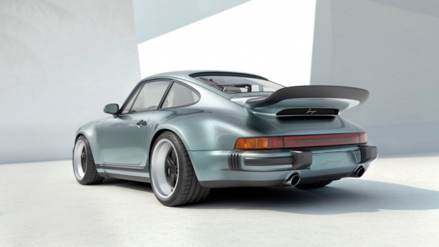 autos, cars, modified, porsche 911 news, porsche news, singer, sports cars, singer starts huffing, creates turbo study inspired by 930