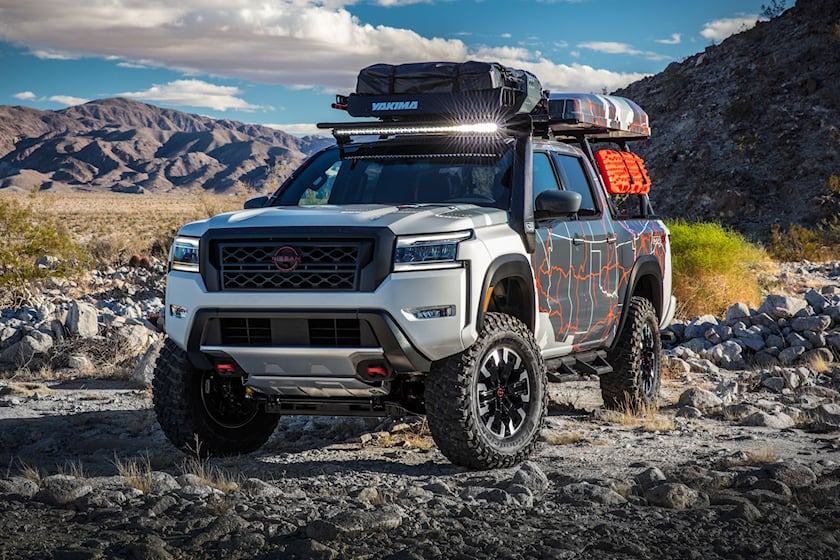 2022 chicago auto show, autos, cars, nissan, auto show, concept, reveal, nissan frontier taken to the extreme with 3 offroad concepts