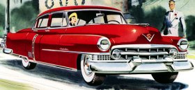 autos, cadillac, cars, classic cars, 1950s, year in review, series 60 cadillac history 1951