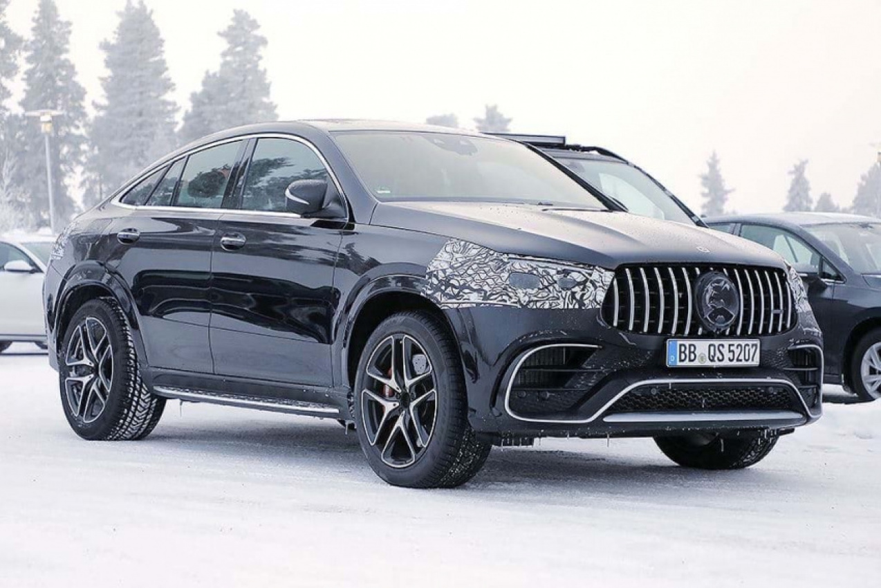 autos, cars, mercedes-benz, mg, reviews, car news, coupe, gl-class, mercedes, performance cars, prestige cars, spy pics, upgraded mercedes-amg gle 63 spied winter testing