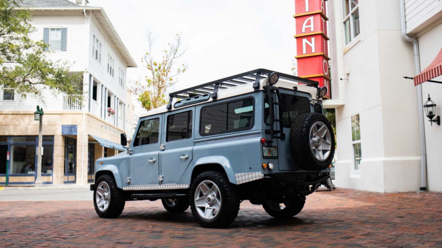 autos, cars, land rover, tesla, car, cars, driven, driven nz, electric cars, land rover defender, motoring, new zealand, news, nz, how about a classic land rover defender powered by tesla?